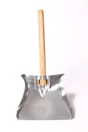 PÁ DE LIXO ZINCADA - CANO CURTO